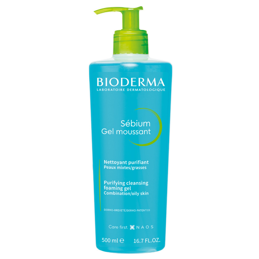 Imagen de  Gel Purificante Facial BIODERMA Sebium Moussant Purifying 101174 500 ml