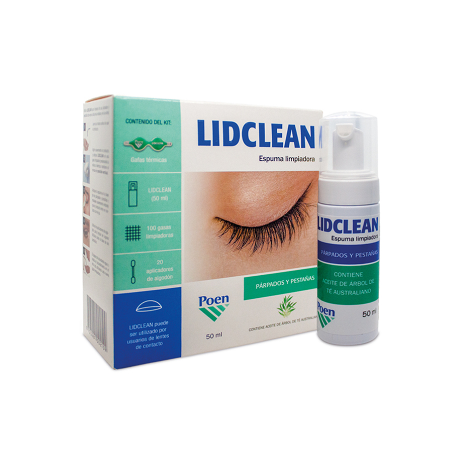 Imagen de Limpieza facial lidclean en espuma