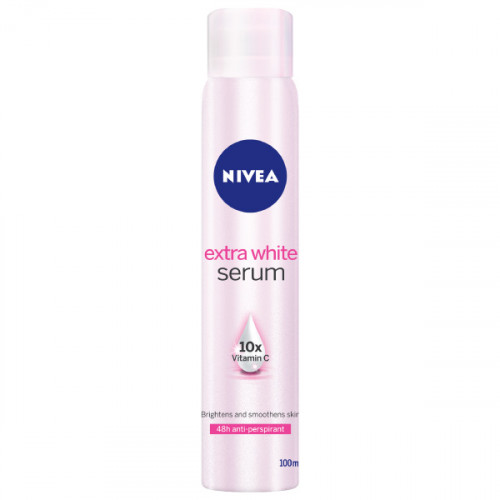 Imagen de  Desodorante Femenino NIVEA Serum Extra Aclarante Aerosol 101349 100 ml