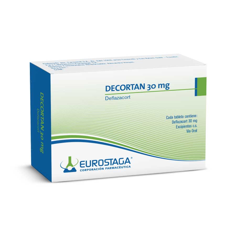 Imagen de Decortan 30mg eurostaga comprimidos