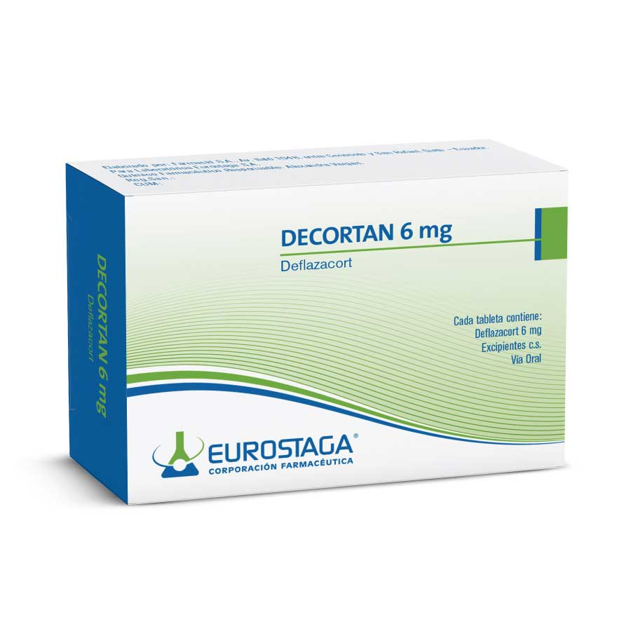 Imagen para Decortan 6mg eurostaga comprimidos                                                                                               de Pharmacys