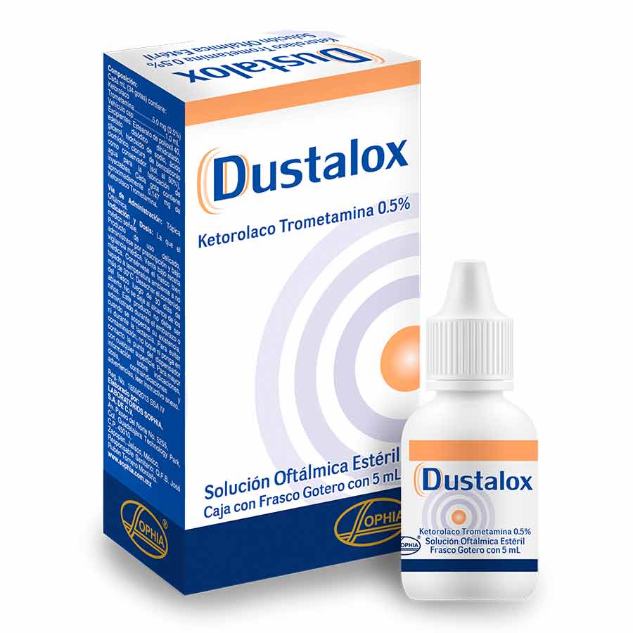 Imagen de  DUSTALOX 5 mg SOPHIA Solución Oftálmica