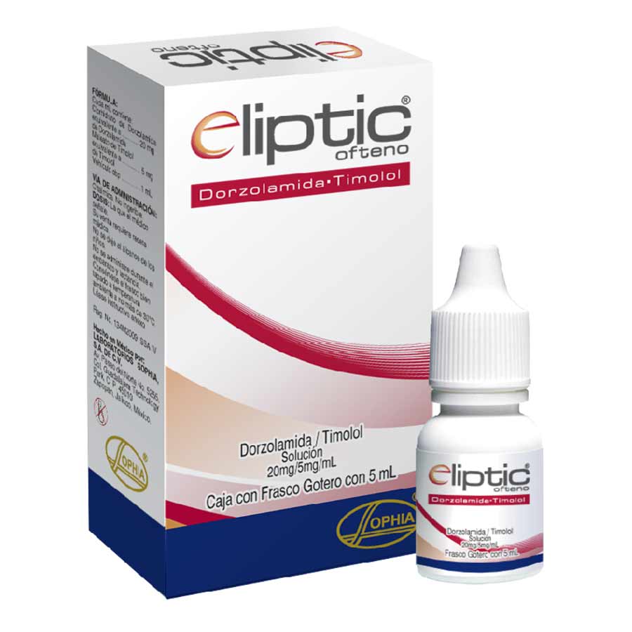 Imagen de  ELIPTIC 20 mg x 5 mg SOPHIA Solución Oftálmica