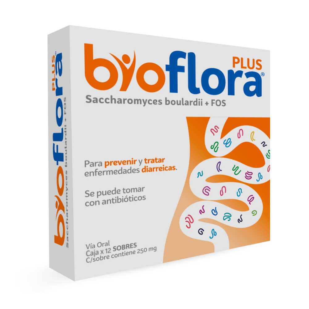 Imagen de  BIOFLORA 250 mg x 50 mg en Polvo x 12