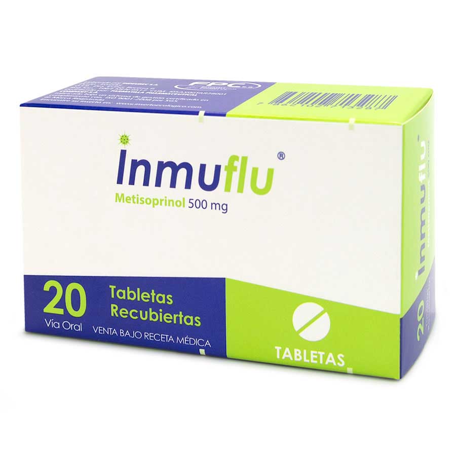 Imagen para  INMUFLU 500 mg FARMAYALA x 20 Cápsulas                                                                                         de Pharmacys
