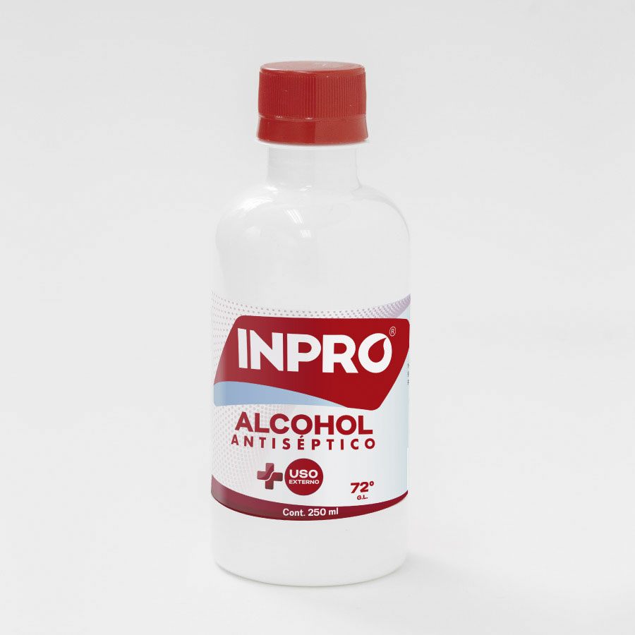 Imagen de  Alcohol Antiséptico INPRO 101556 250 ml