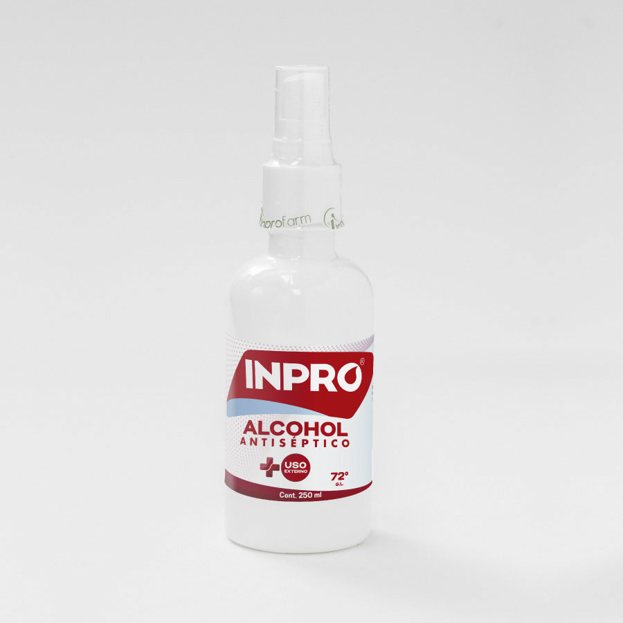 Imagen de  Alcohol Antiséptico INPRO 101558 250 ml