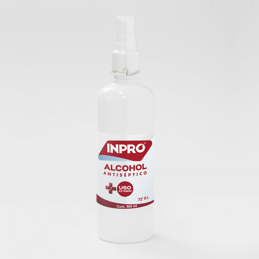 Imagen de Alcohol antiséptico inpro spray 500 ml