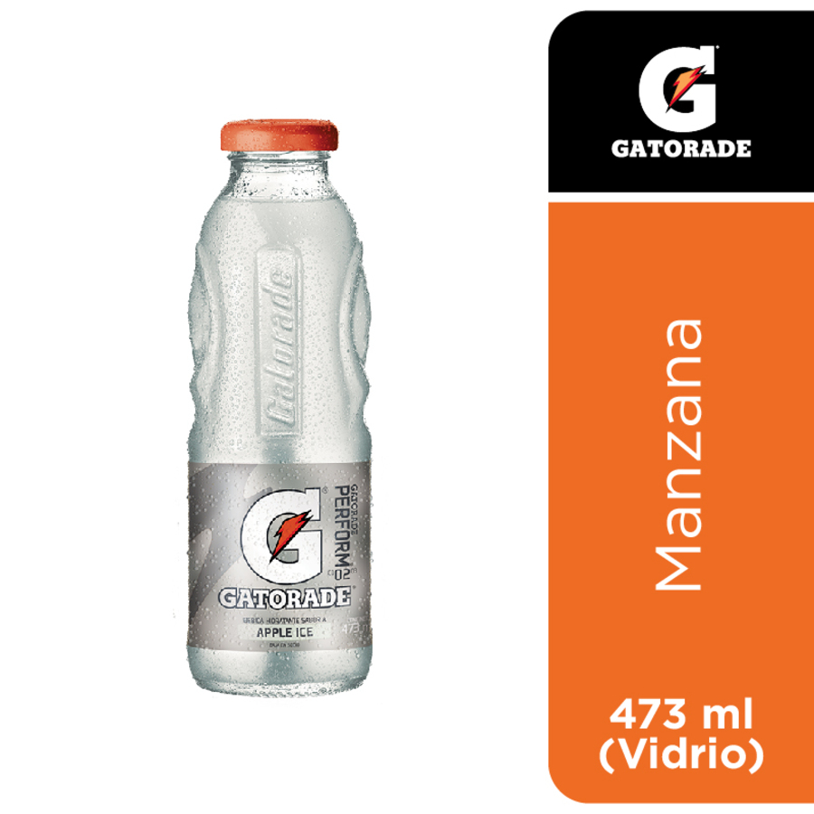 Imagen de Bebida deportiva gatorade apple ice 16 onz