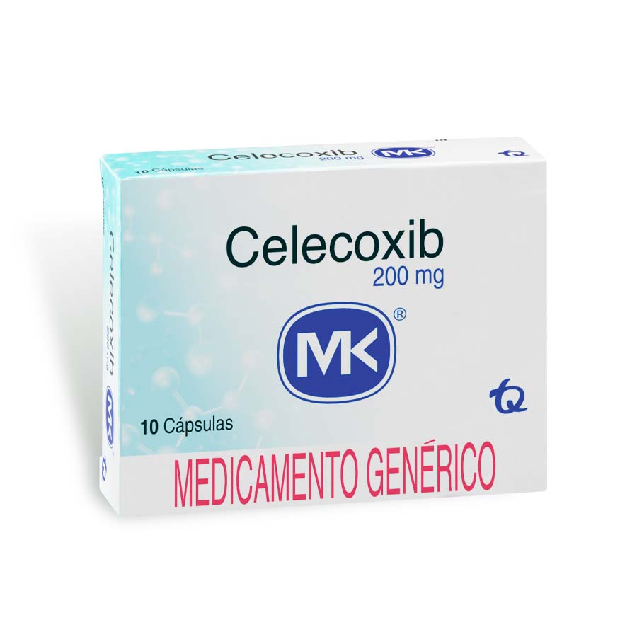Imagen de  CELECOXIB 200 mg TECNOQUIMICAS x 10 Cápsulas