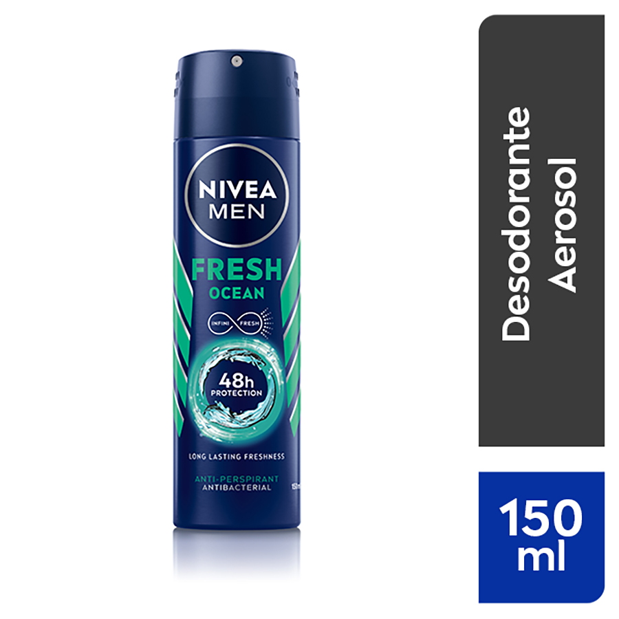 Imagen de  NIVEA DESOD NIVEA AER MEN FRESH-OCEAx150M 101936