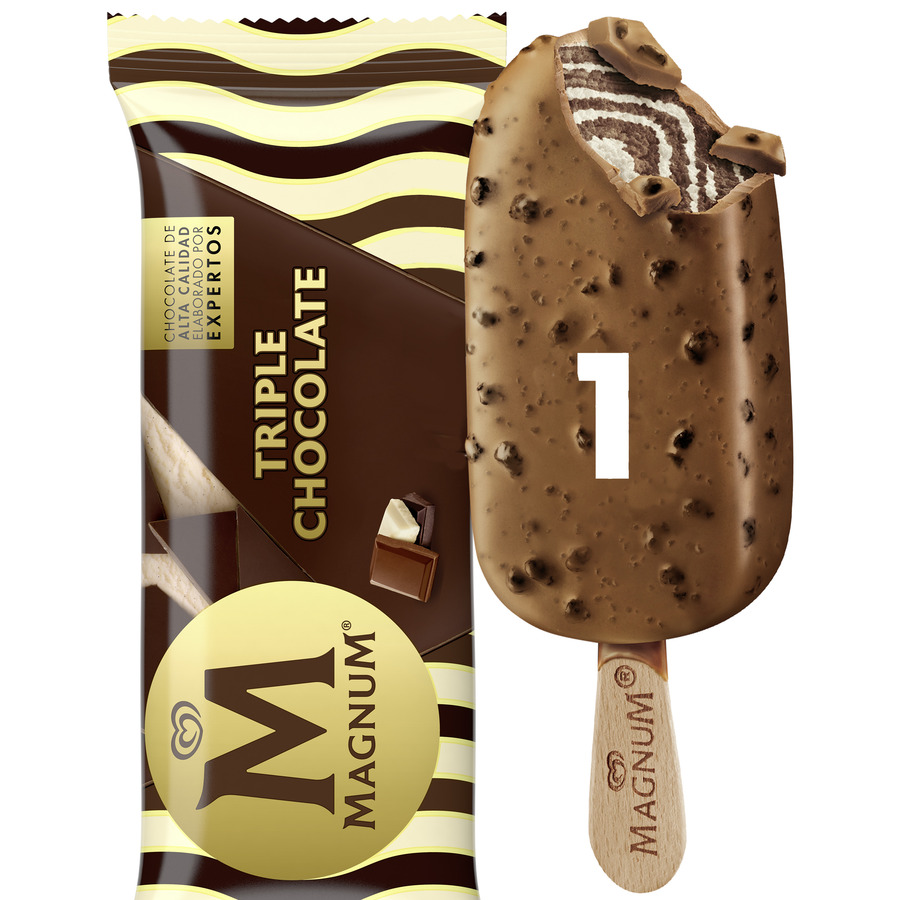 Imagen de  PINGÜINO Helado Magnum Triple Chocolate 90 ML 101953