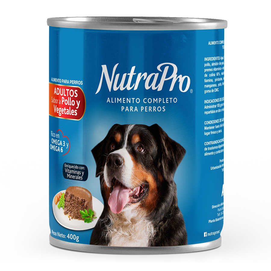 Imagen de Alimento para perros nutrapro pollo 400 g
