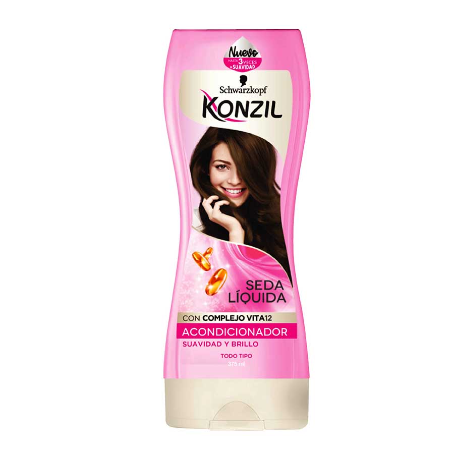 Imagen de Acondicionador konzil seda líquida con provitamina b5 375 ml