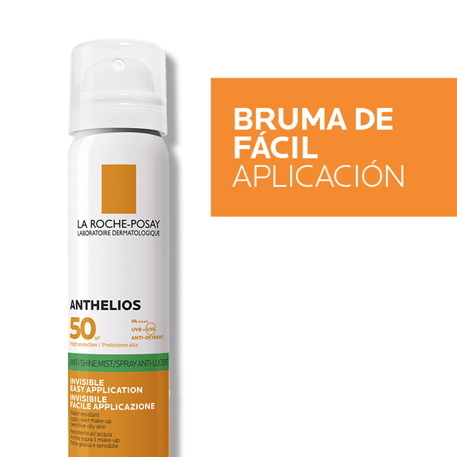 Imagen de  Bloqueador LA ROCHE-POSAY Anthelios Bruma Rostro SPF50 75 ml