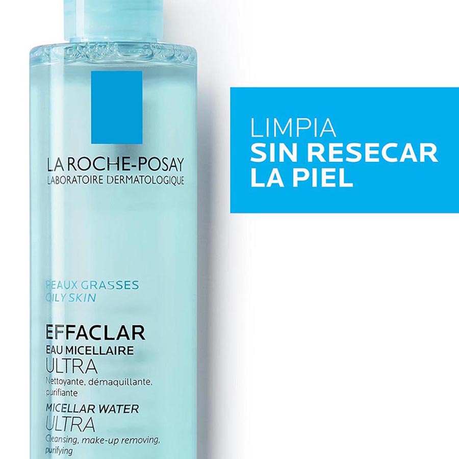 Imagen de Effaclar agua micelar desmaquillante la roche-posay effaclar agua micelar desmaquillante 200 ml