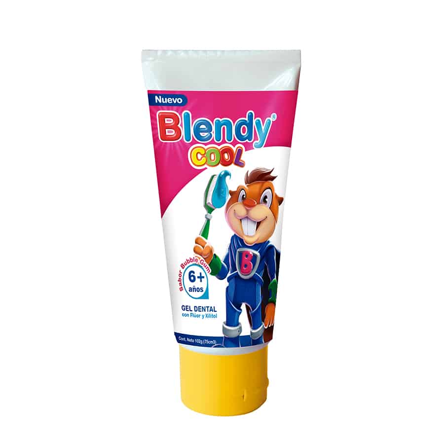 Imagen de Crema dental blendy cool 6+ chicle 75 cc