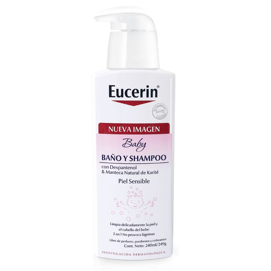 Imagen de  Shampoo EUCERIN Baby Piel Sensible 240 ml