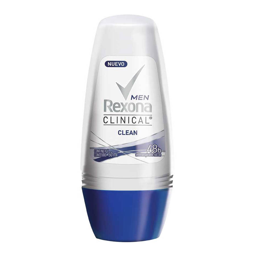 Imagen de  Desodorante REXONA Clinical Clean Roll-On 102626 50 ml