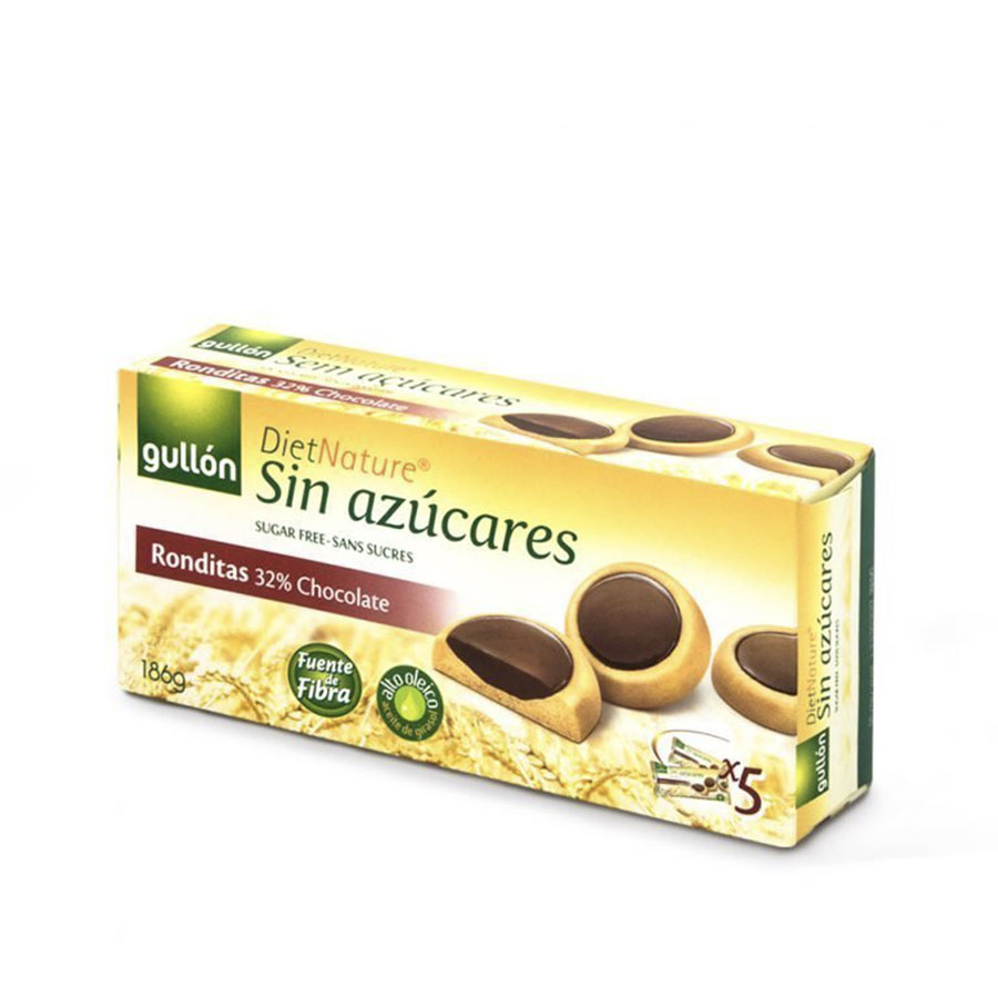 Imagen de Galletas gullon con chocolate 186 g