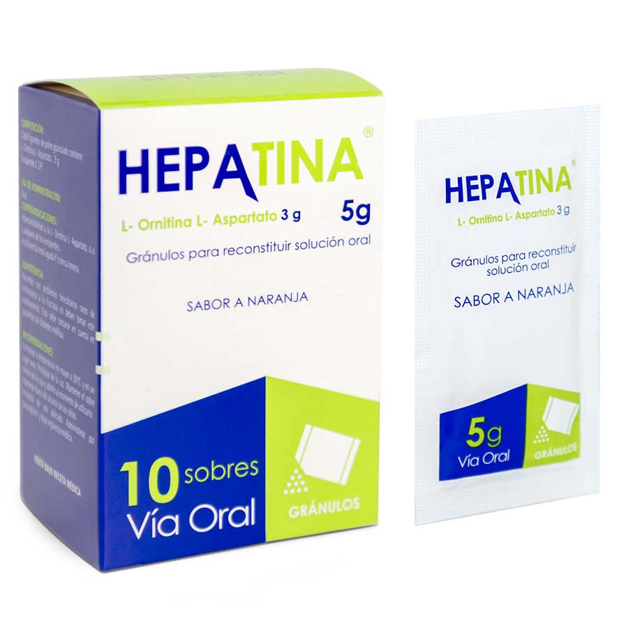 Imagen de Hepatina 3000g farmayala - farmayala sobres naranja