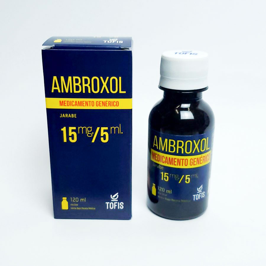 Imagen de Ambroxol 15mg/5ml Tofis Generico Jarabe