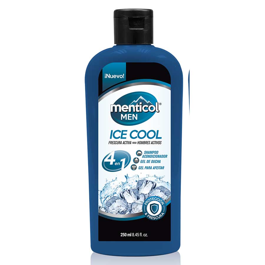 Imagen de Shampoo menticol-men men ice cool 250 ml