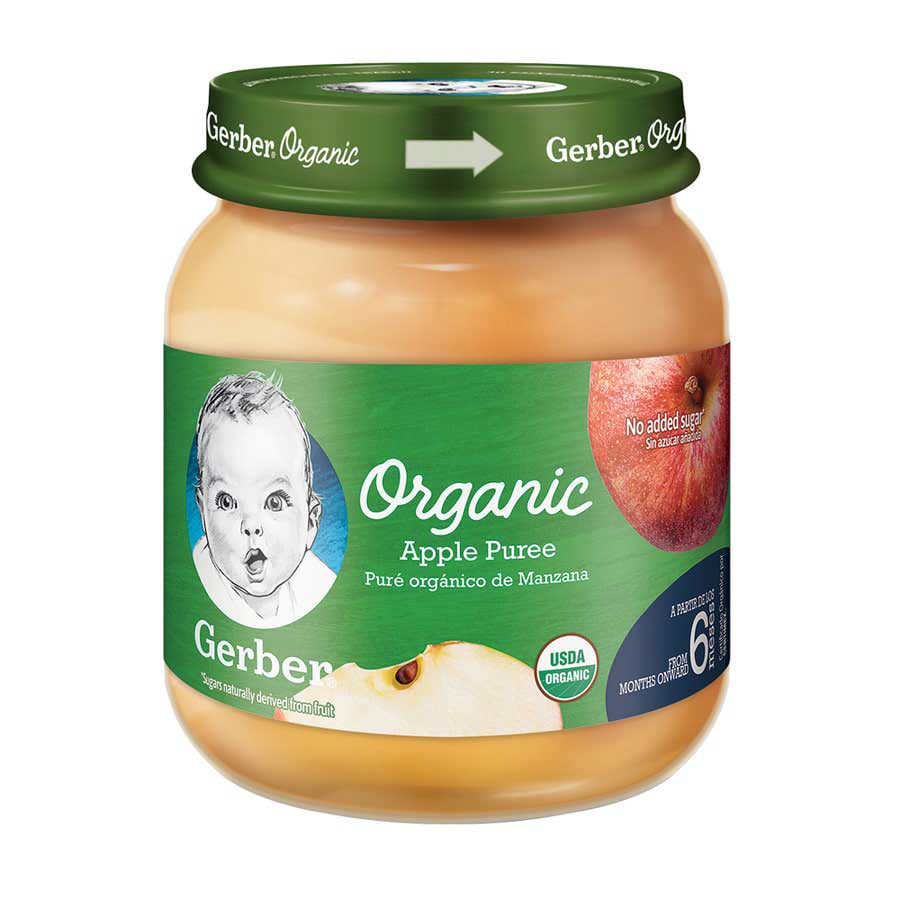 Imagen de Compota infantil gerber manzana 113 g