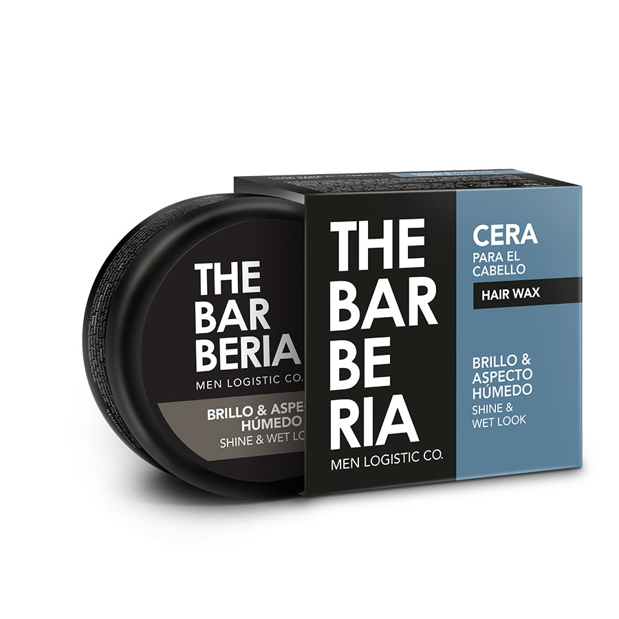 Imagen de Cera para el cabello the barberia men logistic co. brillo y aspecto húmedo 70 g