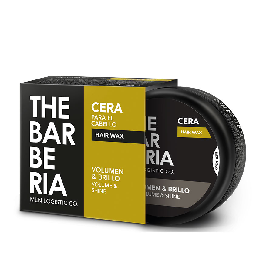 Imagen de Cera para el cabello the barberia men logistic co. volumen y brillo 70 g