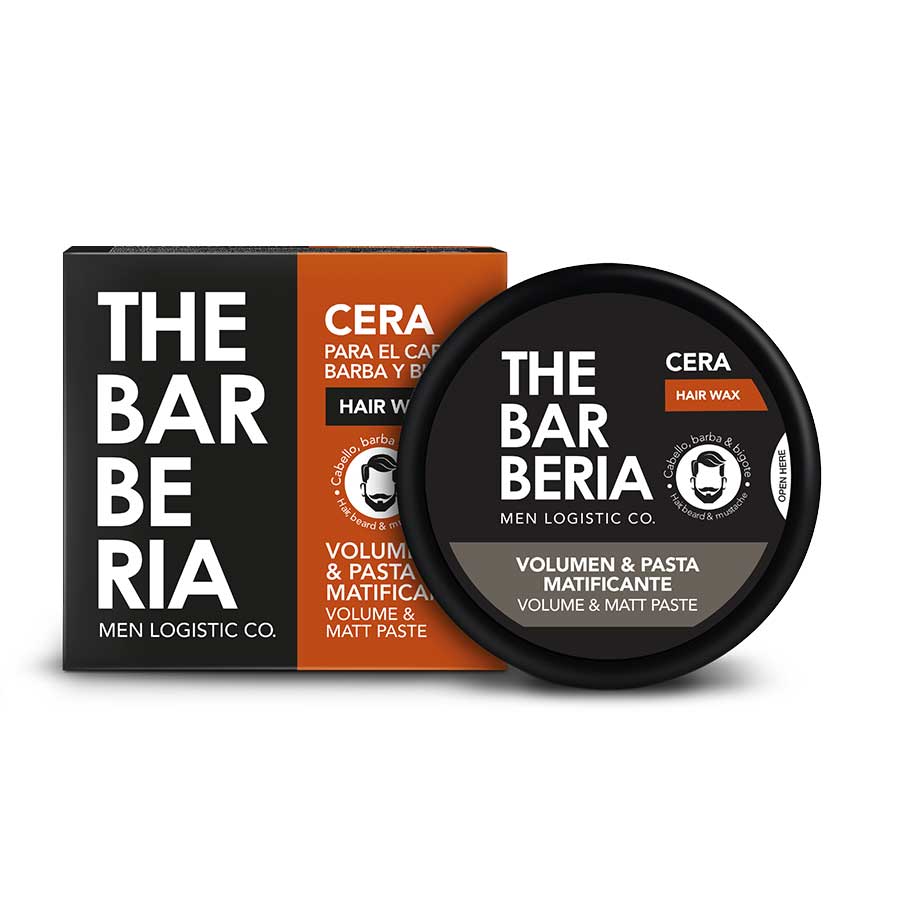 Imagen de Cera para el cabello the barberia men logistic co. volumen y acabado mate 70 g