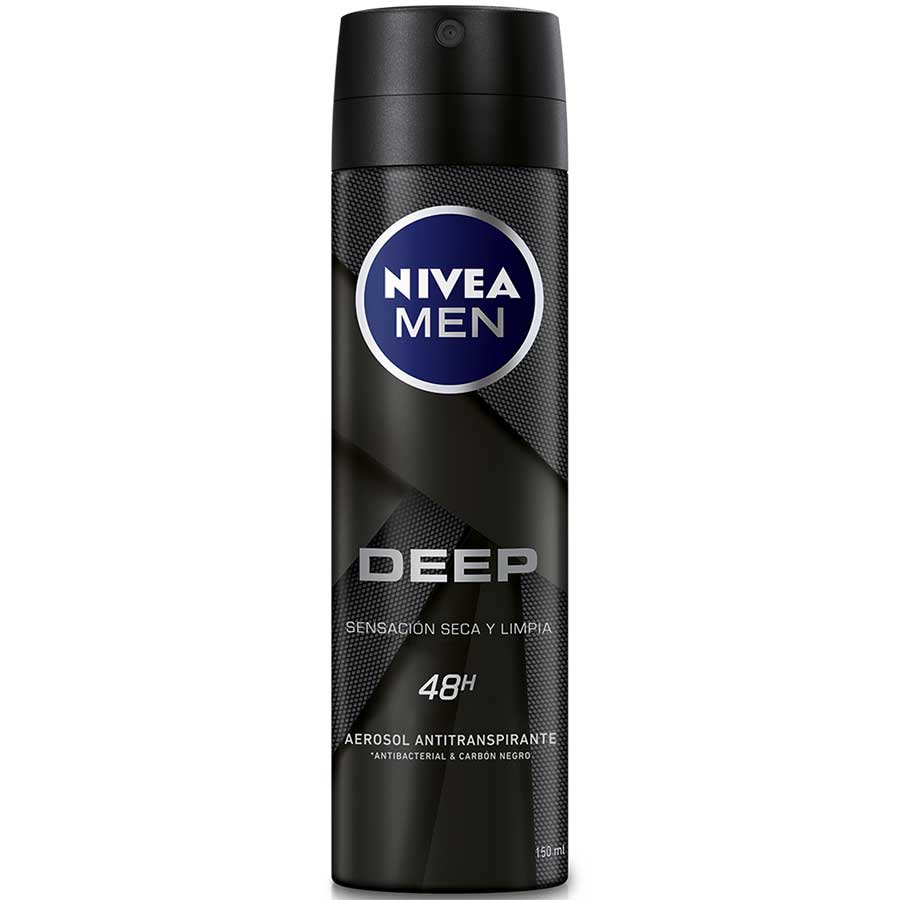 Imagen de Desodorante nivea deep aerosol 150 ml