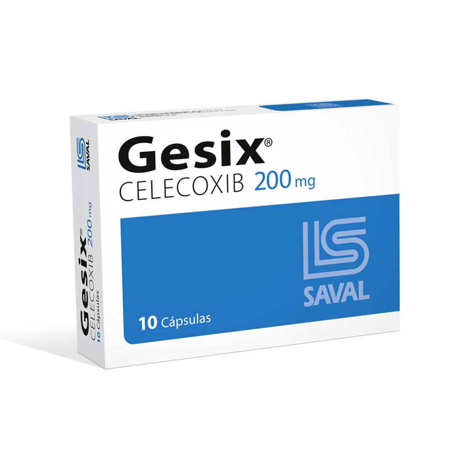 Imagen de Gesix 200mg ecuaquimica - saval cápsulas