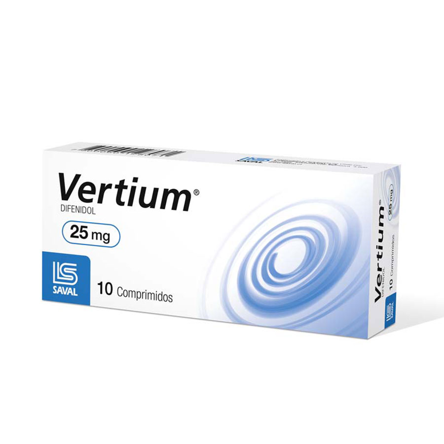 Imagen de Vertium 25mg ecuaquimica - saval comprimidos