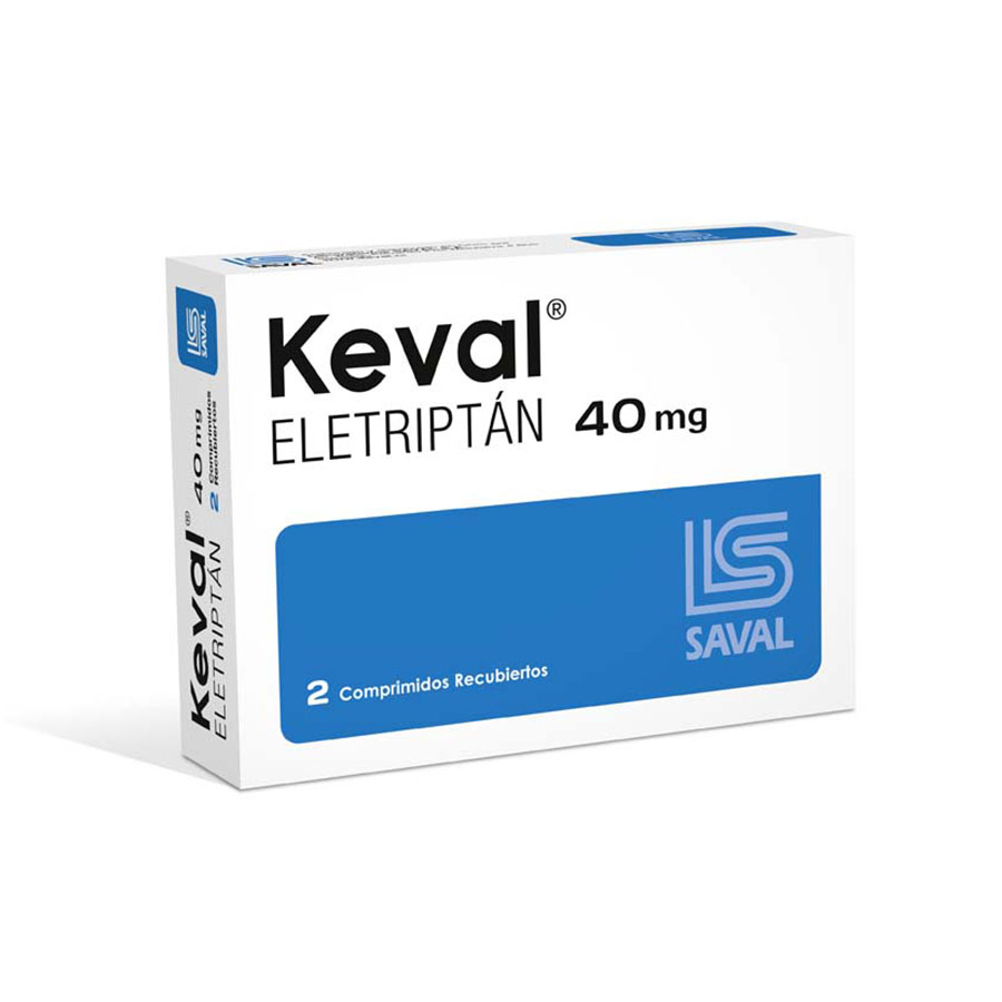 Imagen de  KEVAL 400 mg ECUAQUIMICA x 2 Comprimidos