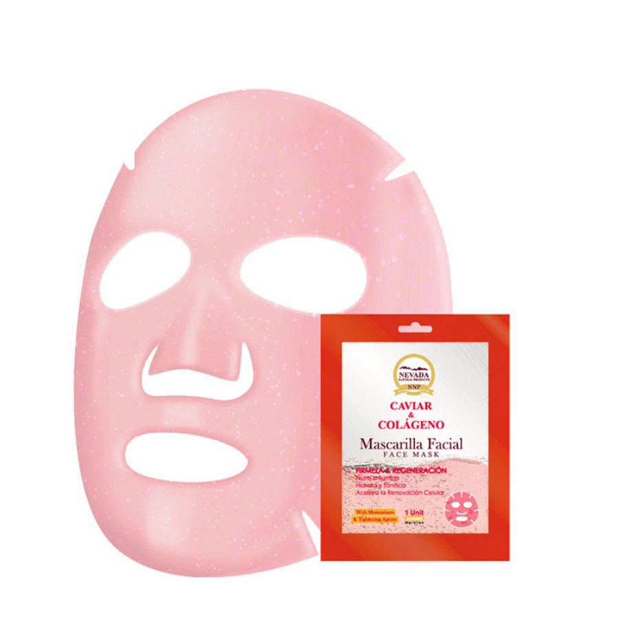 Imagen de Mascarilla facial nevada natural products colágeno caviar 60 g