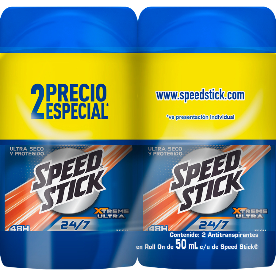 Imagen de Desodorante speed stick xtreme ultra roll-on 50ml