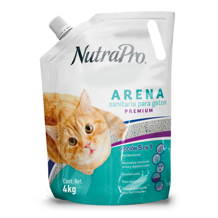 Imagen de  Arena para Gato NUTRAPRO 103195 4 kg