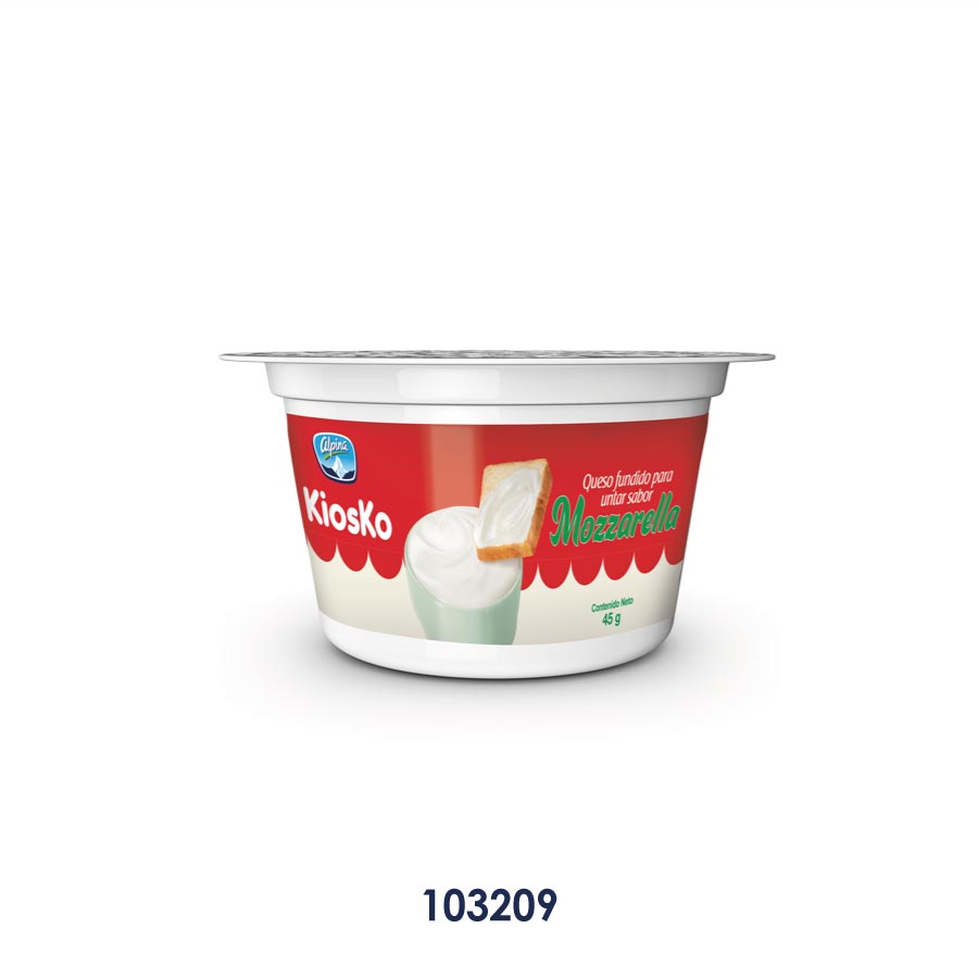 Imagen de  Queso KIOSKO Mozarella  103209 45 g