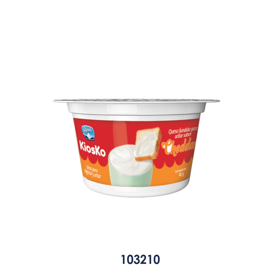 Imagen de Queso Kiosko Cheddar 45 g