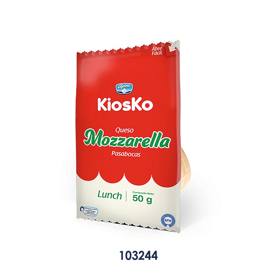 Imagen de  Queso KIOSKO Mozarella  103244 50 g