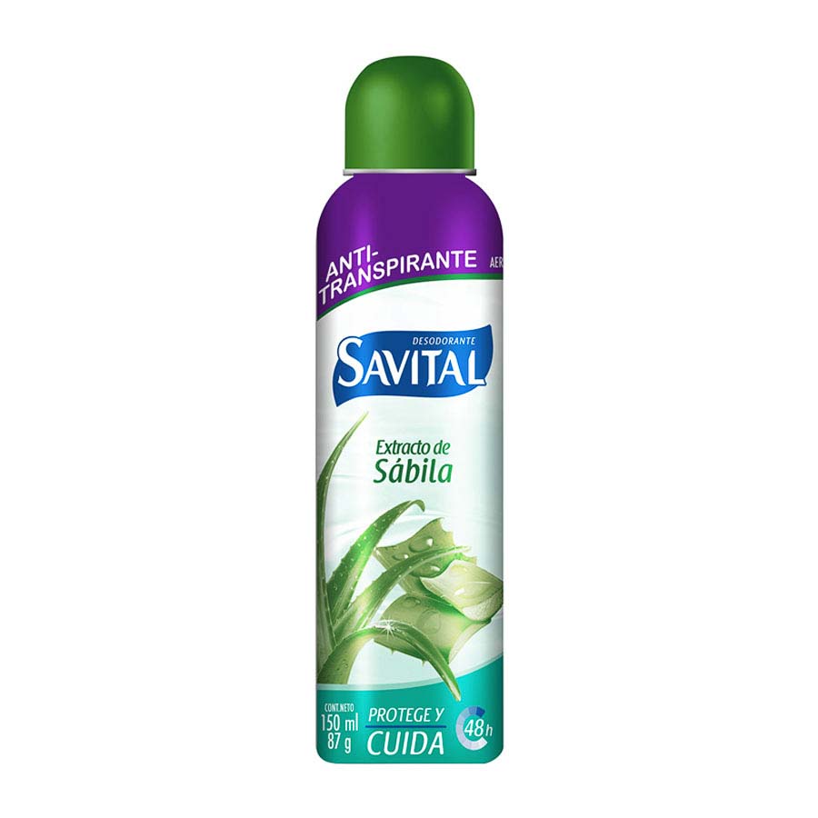 Imagen de Desodorante femenino savital aerosol 150 ml