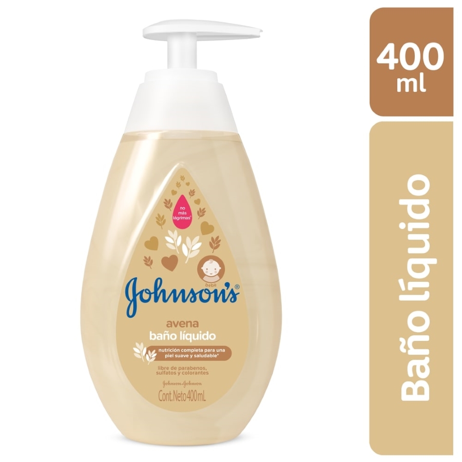 Imagen de Baño líquido johnson's avena 400 ml