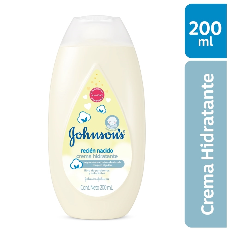 Imagen de Crema johnson's recién nacido 200 ml
