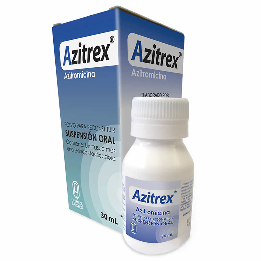 Imagen de  AZITREX 200 mg QUIMICA ARISTON Suspensión