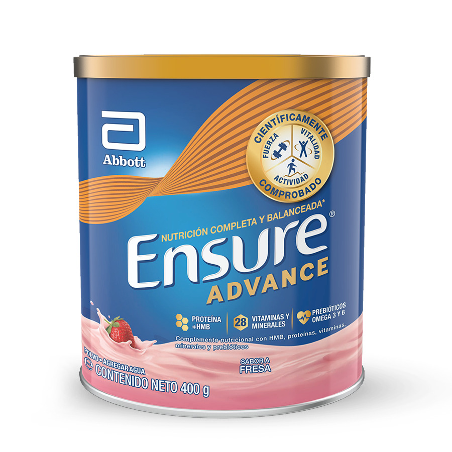 Imagen de Ensure advance en polvo fresa 400 g