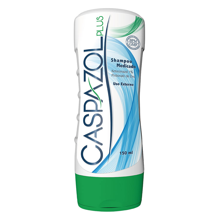 Imagen de Shampoo caspazol plus  1% x 0.5% 150 ml