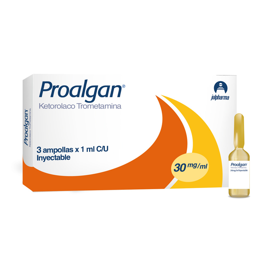 Imagen para  PROALGAN 30 mg DYVENPRO x 3 Solución Inyectable                                                                                de Pharmacys
