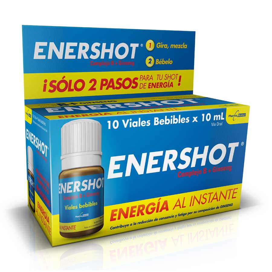 Imagen de Enershot bebible  ampolla bebible x 10