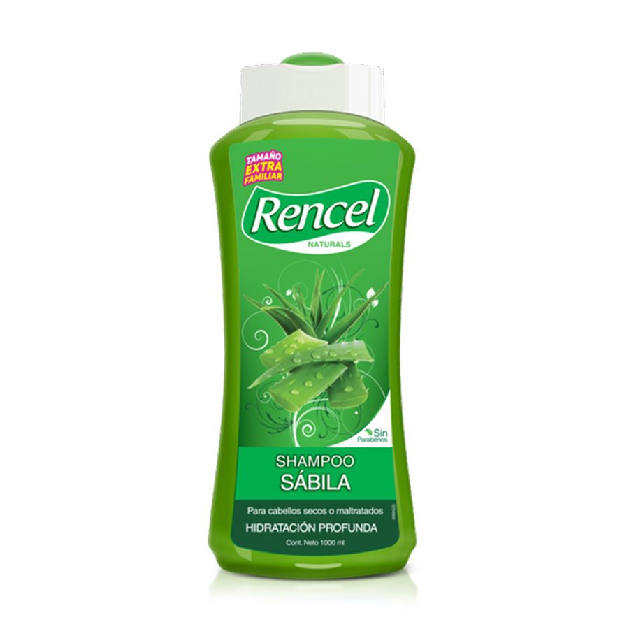 Imagen de Shampoo Rencel Sabila Cabello Seco-maltratado 1000ml